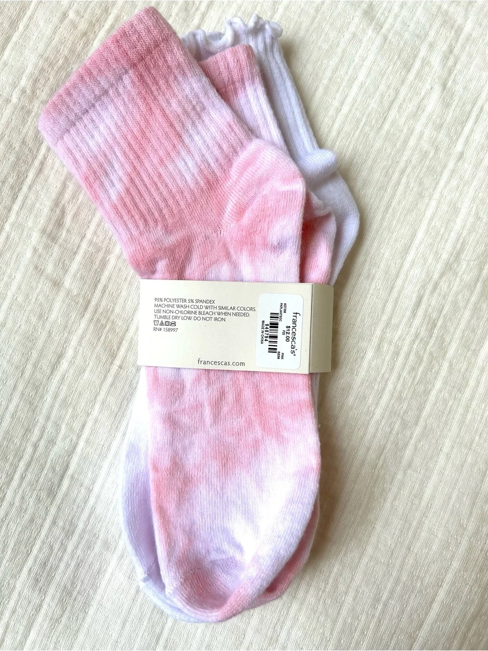 NWT Francesca’s Happy Plant Crew Socks 2 Pack 💕🌸